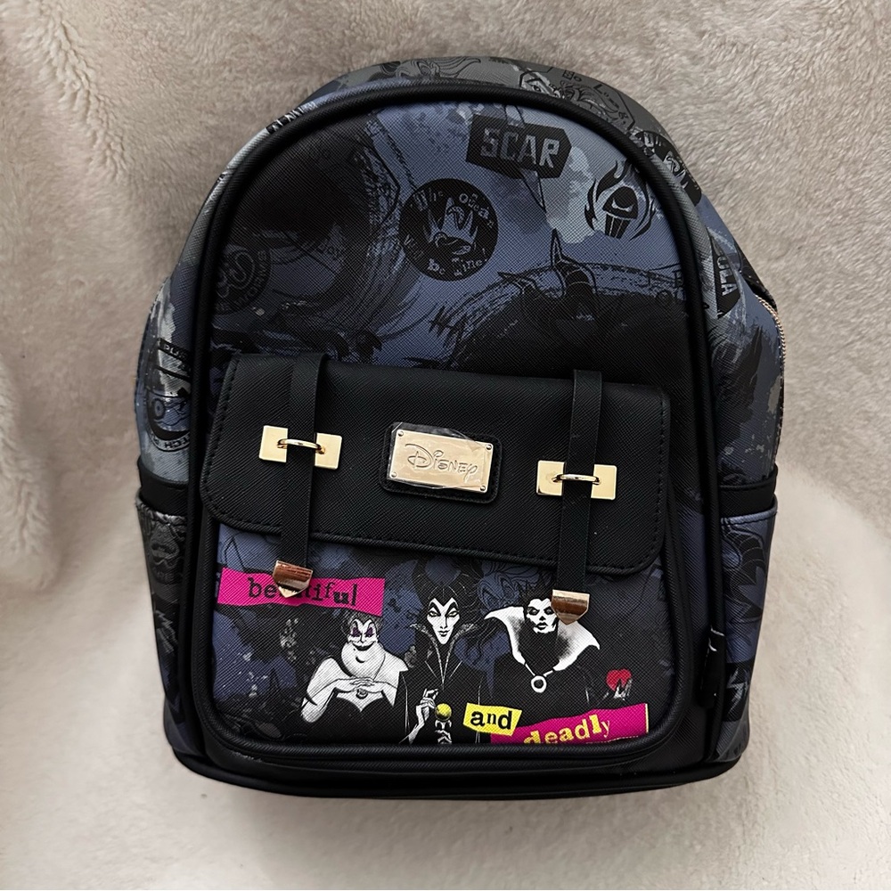 Disney’s Villains Mini Backpack: NWT